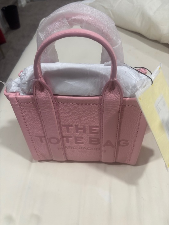 Marc Jacobs Handbags - Marc Jacobs Mini Tote in Soft Pink Leather